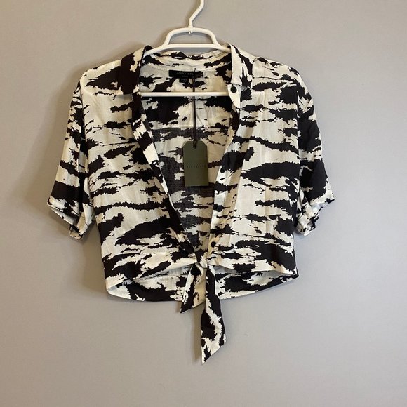 All Saints Tops - NWT All Saints Leni Eiger Shirt